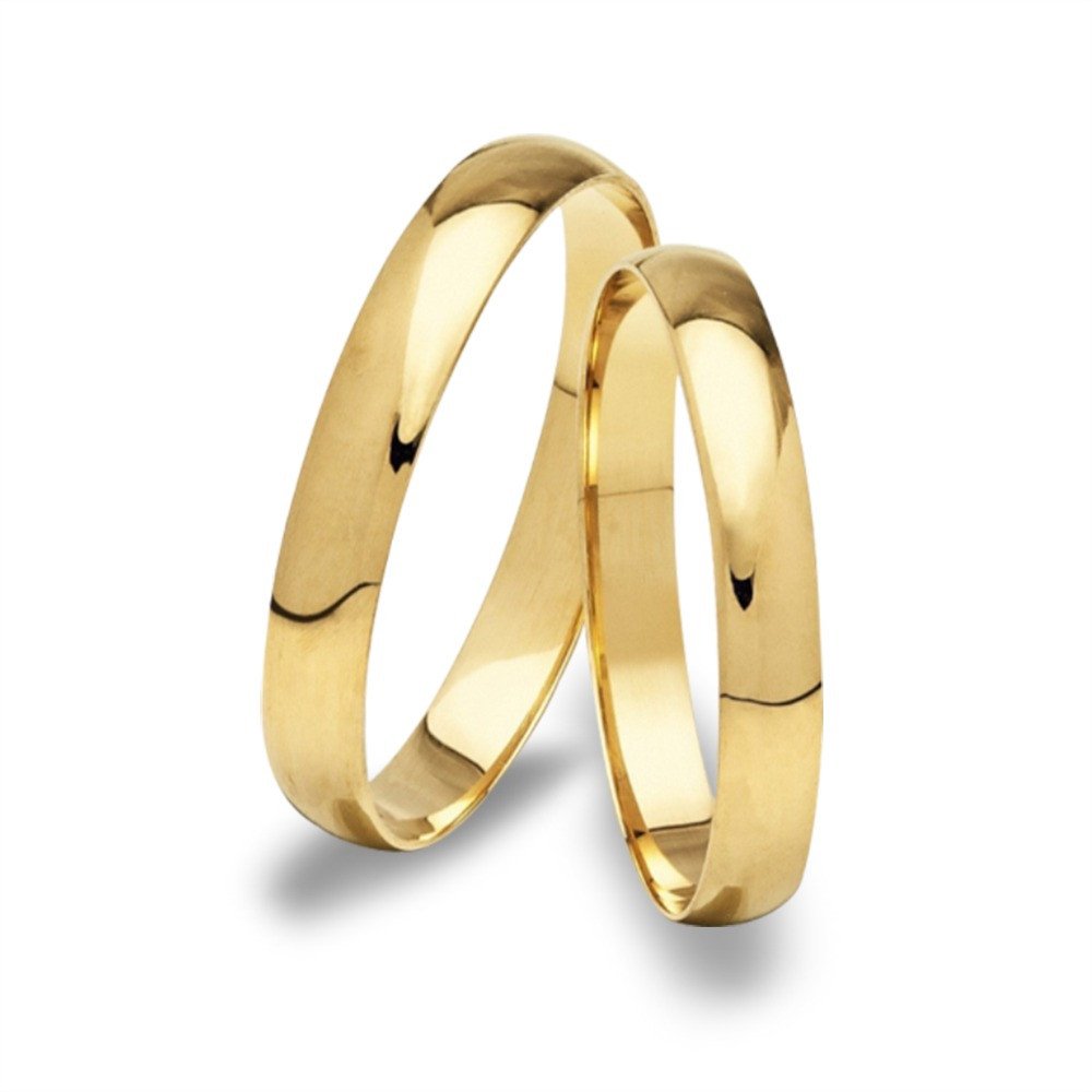 PAR DE ALIANÇA OURO 18K