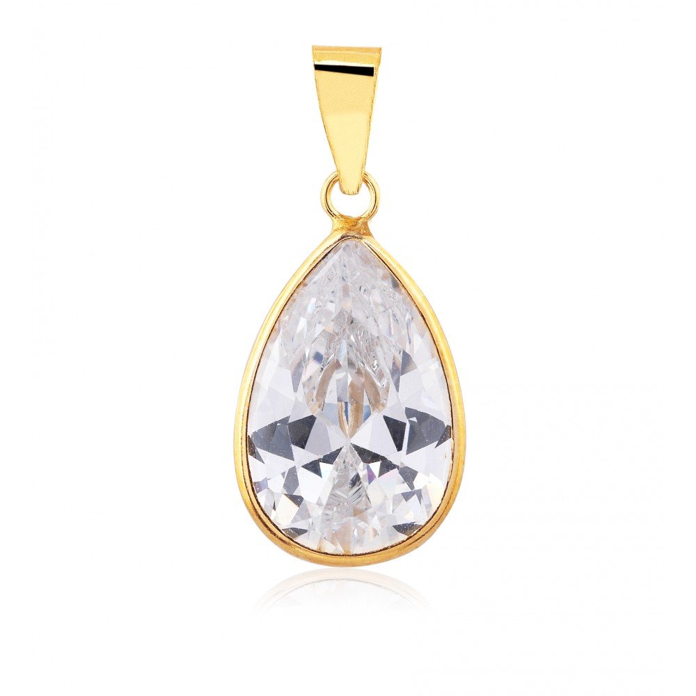 PINGENTE GOTA OURO 18K