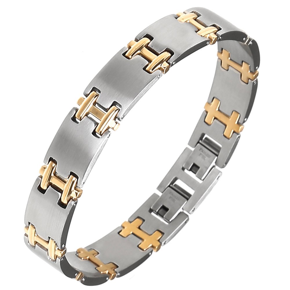 PULSEIRA ROSSO MODELO ITALIANA EM AÇO.