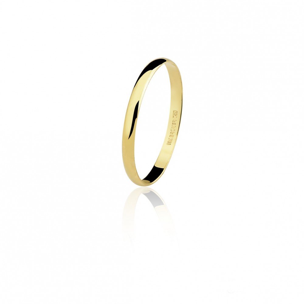 ALIANÇA OURO 18K