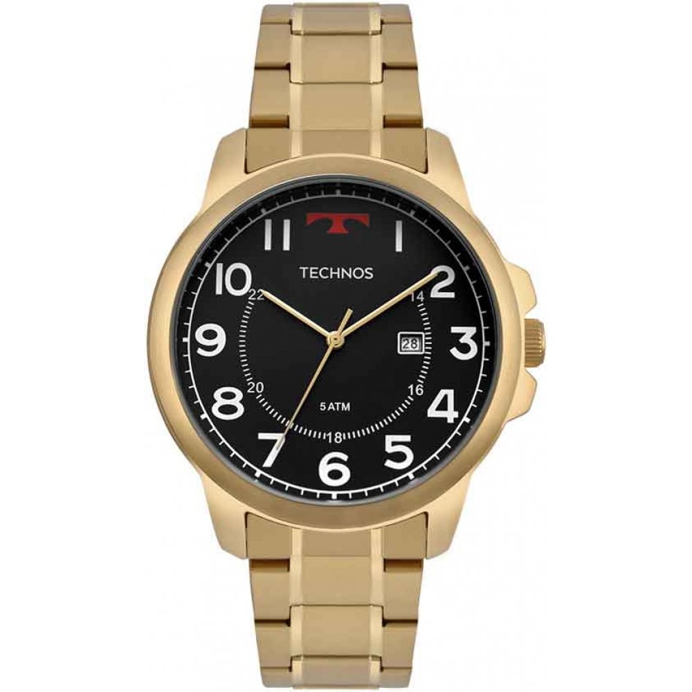 RELOGIO TECHNOS DOURADO