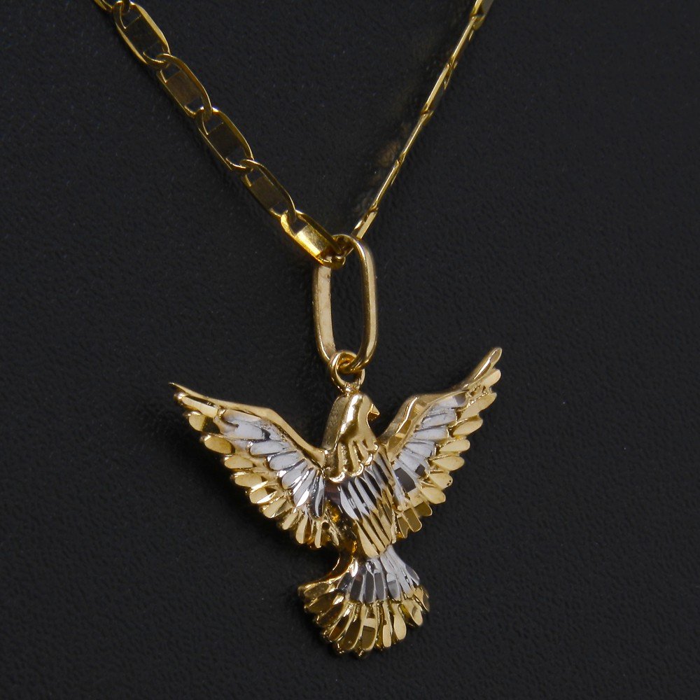 PINGENTE DIVINO ESPIRITO SANTO OURO 18K