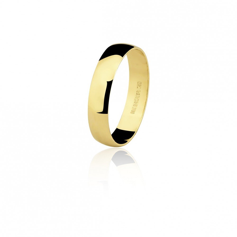 ALIANÇA OURO 18K