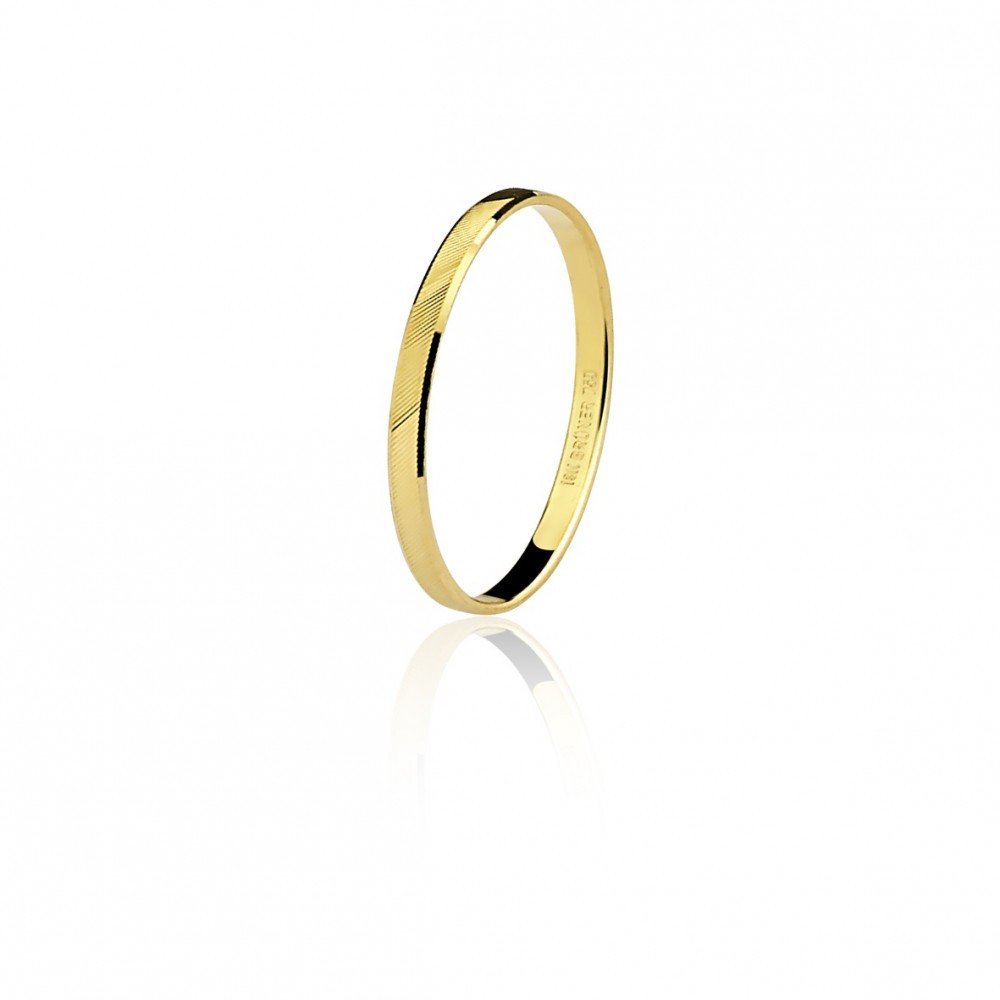 ALIANÇA OURO 18K